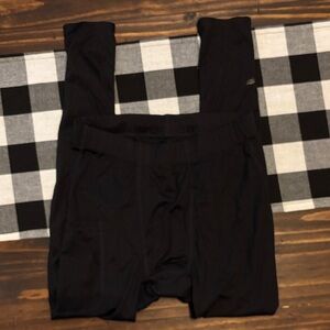 Fabletics men’s small baselayer black pants tights